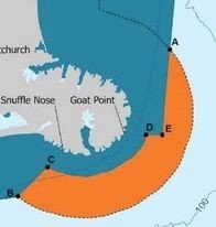 akaroa dolphin map